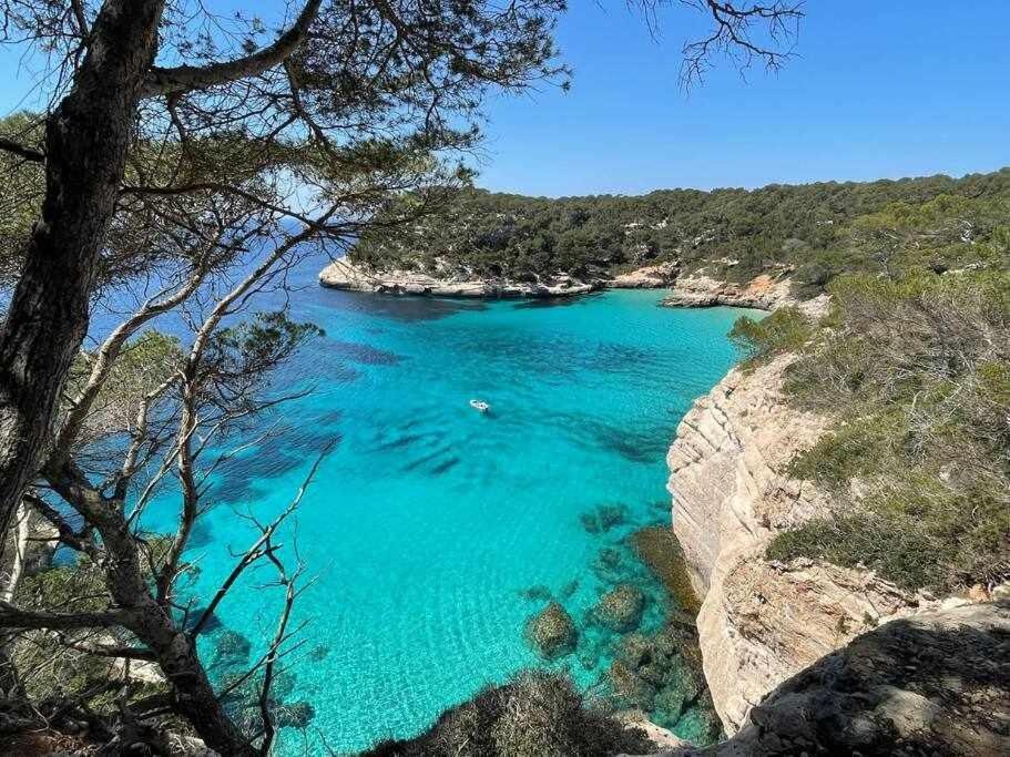 Pura Vida Apartamento Con Piscina Cala'N Blanes (Menorca) Exterior foto